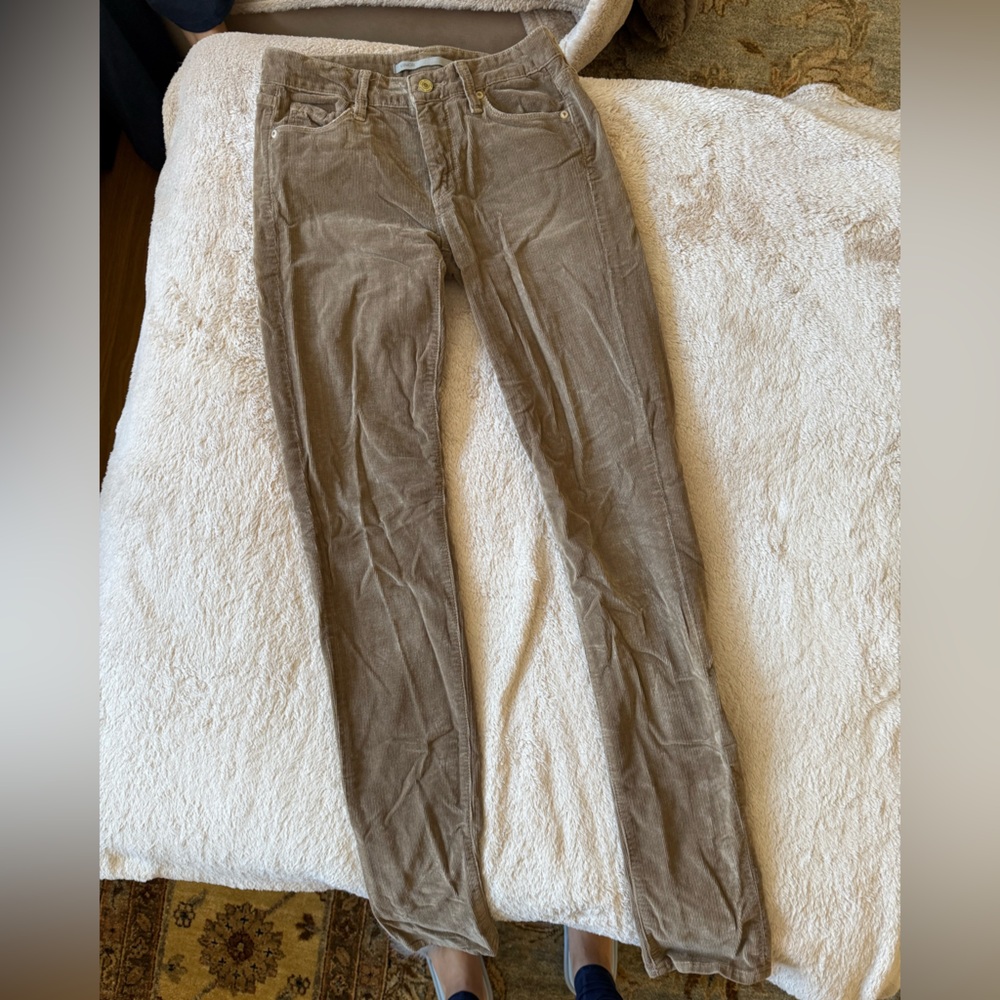 Vince Tan Skinny Pants Casual Style